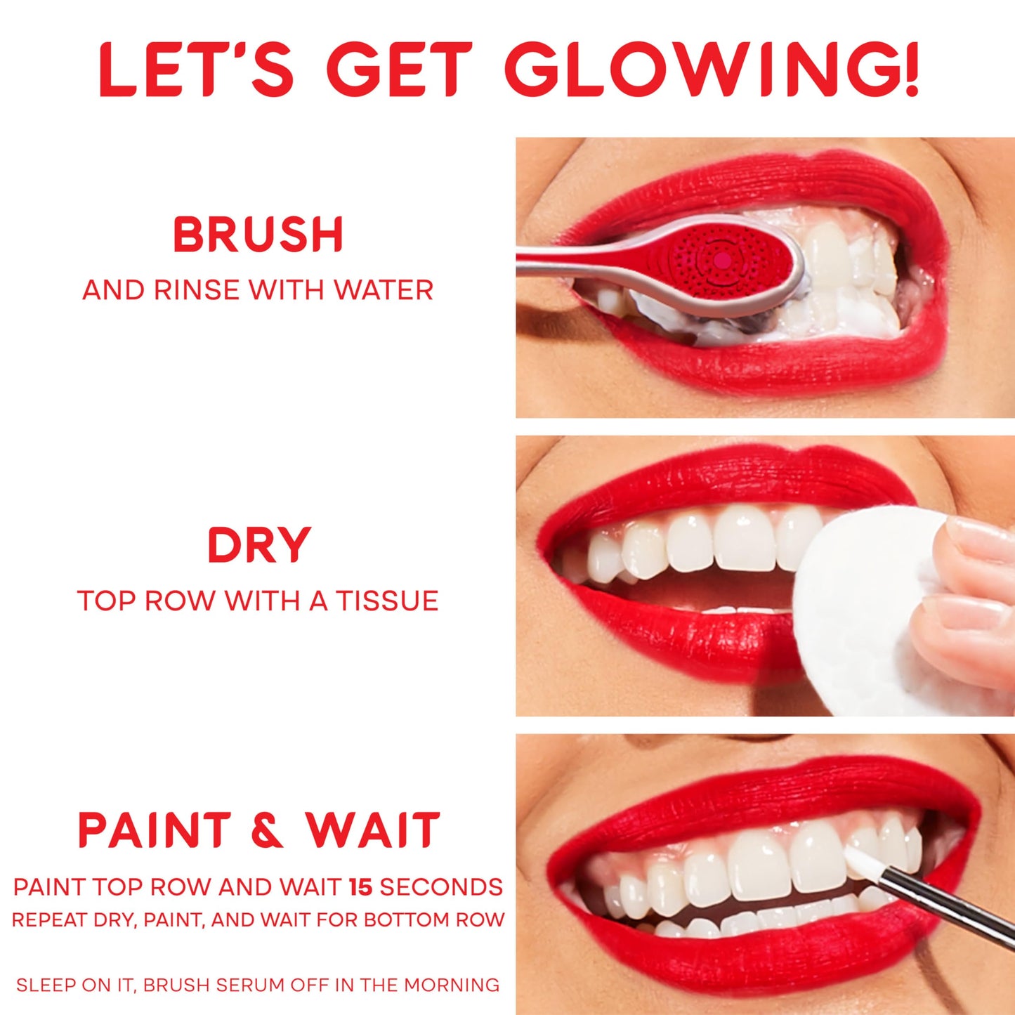 Colgate Optic White Overnight Teeth Whitening Pen, Hydrogen Peroxide Teeth Whitening Pen, Visibly Whiter Teeth in Just 1 Week When Used as Directed, 21 Whitening Treatments, 0.08 fl oz