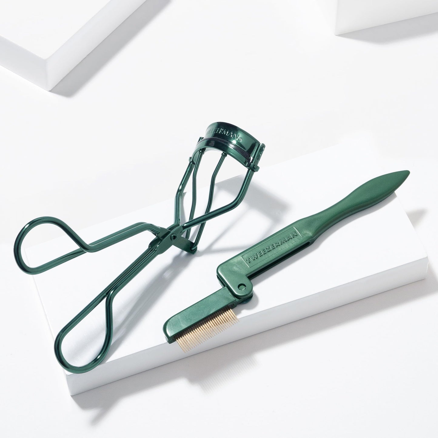 Tweezerman Enchanted Garden Lash Set - Makeup Eyelash Tool for All Eye Shapes