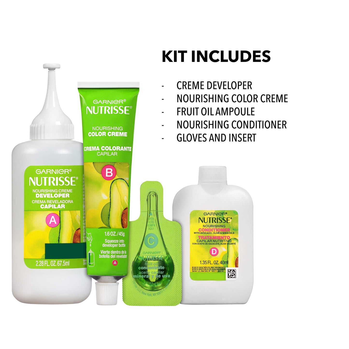 Garnier Nutrisse Ultra Color Nourishing Hair Color Creme, R3 Light Intense Auburn (Packaging May Vary), Pack of 1