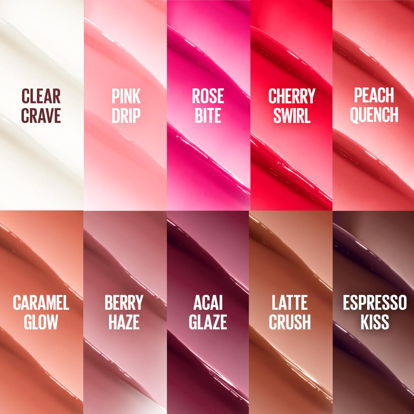 Maybelline Lifter Glaze Oil Balm with Hyaluronic Acid and Hydrating Oil Blend, Lip Balm with 24HRs of Smooth, Moisturizing Shine, Latte Crush (Sheer Medium Brown Nude)