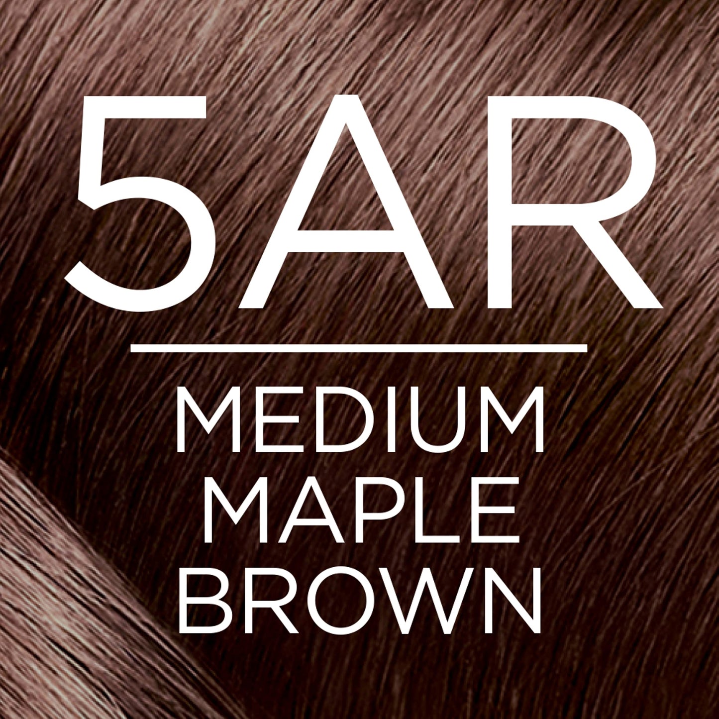 L'Oreal Paris Excellence Creme Permanent Hair Color, 5AR Medium Maple Brown, 100 percent Gray Coverage Hair Dye, Pack of 2