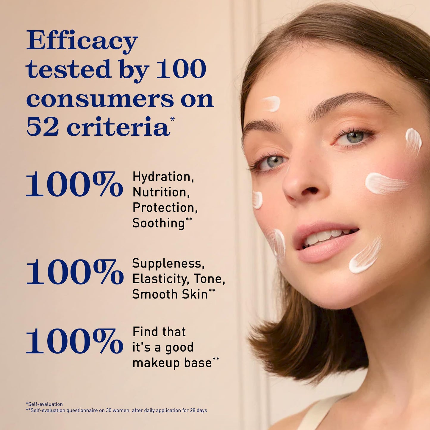 Embryolisse Lait-Crème Concentré Multifunction Daily Moisturizer, Makeup Primer, and Makeup Remover. French Face Cream With Shea Butter & Aloe Vera, Suitable for All Skin Types, 2.54 Fl Oz
