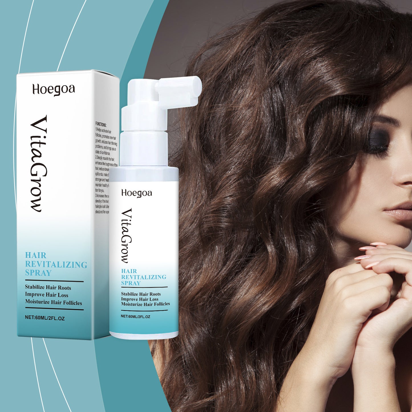 Hair Care Spray Is Soft, Nourishing And Tough