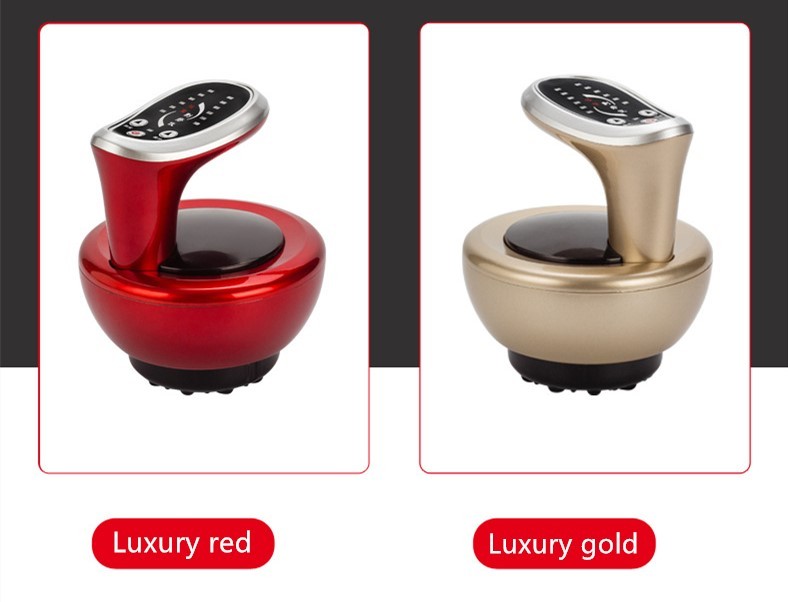 Electric negative pressure suction massage device