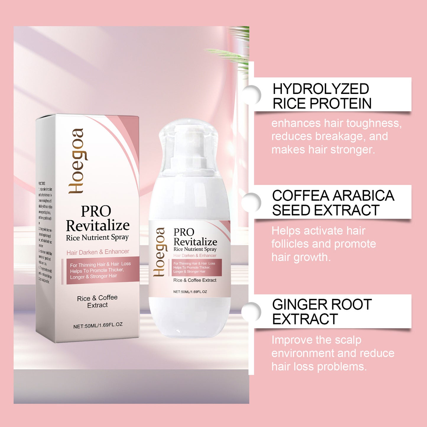 Rice Hair Care Spray Nourishing And Moisturizing