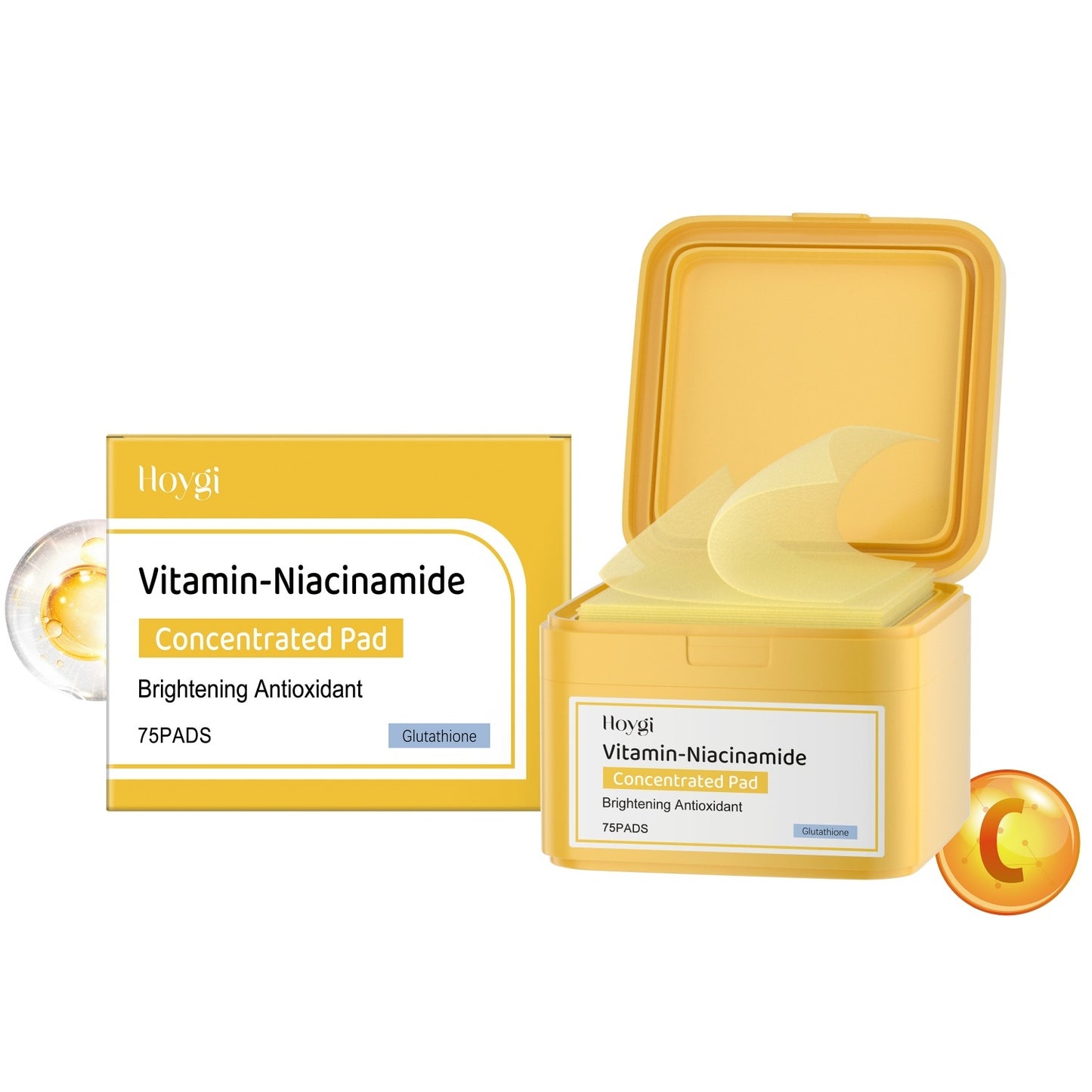Vitamin Nicotinamide Wet Compress Cotton Pad