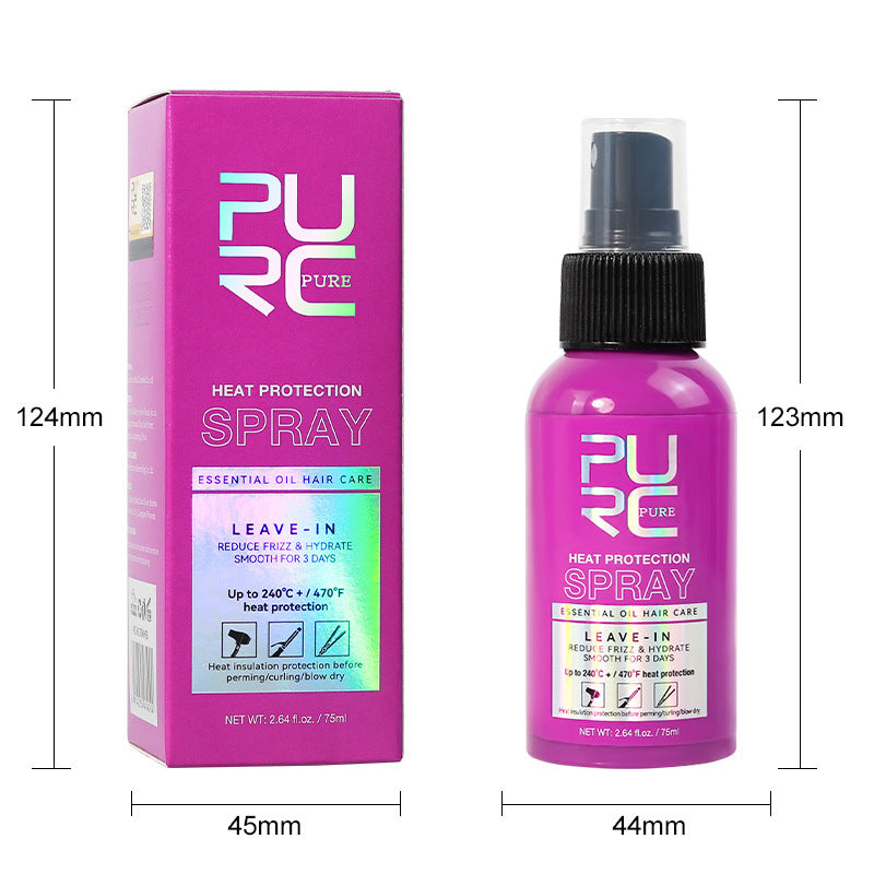 Hot Dye Moisturizing Hair Care Anti-frizz Injury Spray