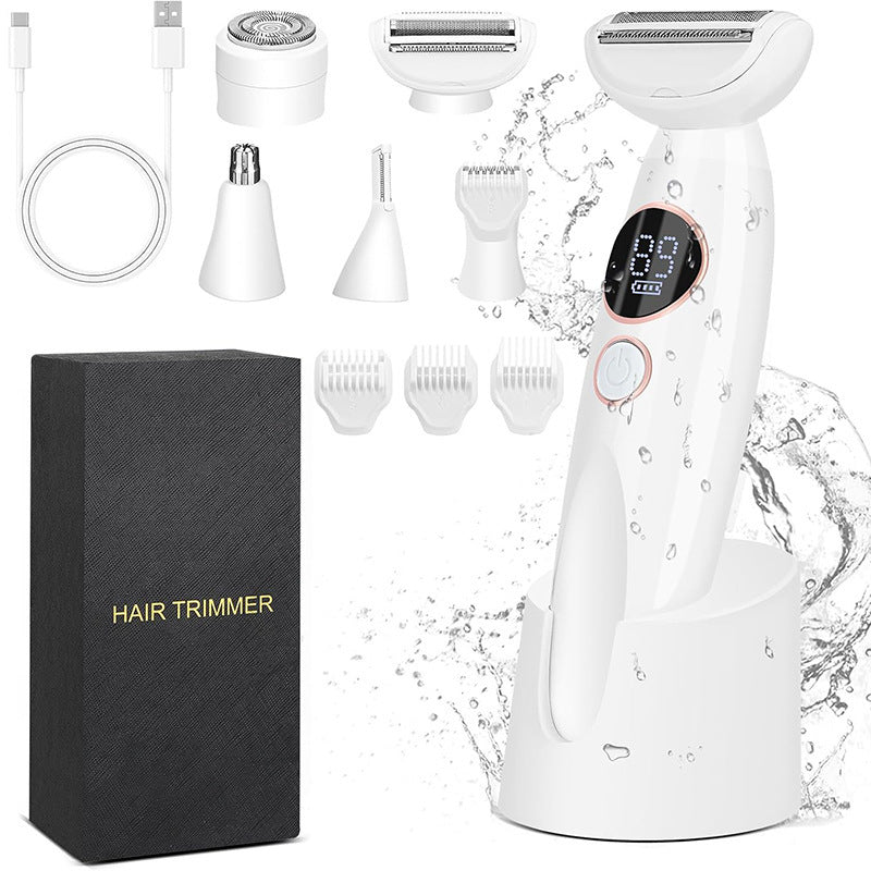 Multifunctional 5-in-1 Women's Shaver Full Body Waterproof