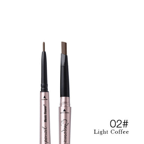 Rotating Double Head Eyebrow Pencil Waterproof And Smudge-proof Durable