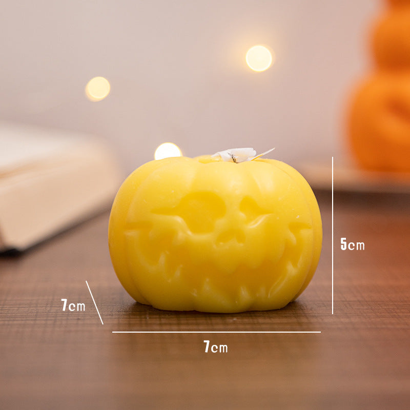 Halloween Pumpkin Aromatherapy Candle Decoration
