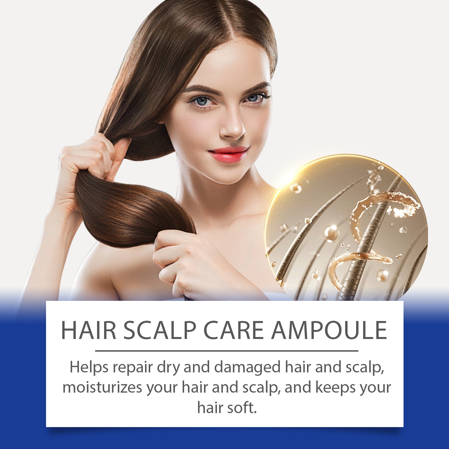 Gentle Nourishing Scalp Strong Hair Soft And Shiny Hair Care Spray