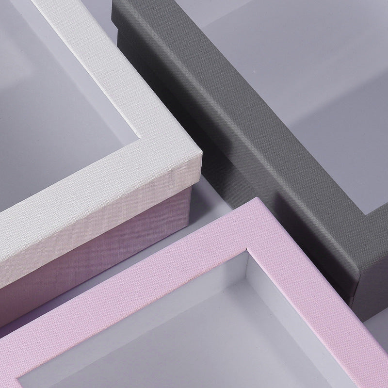 Paper Square Cosmetic Souvenir Gift Box
