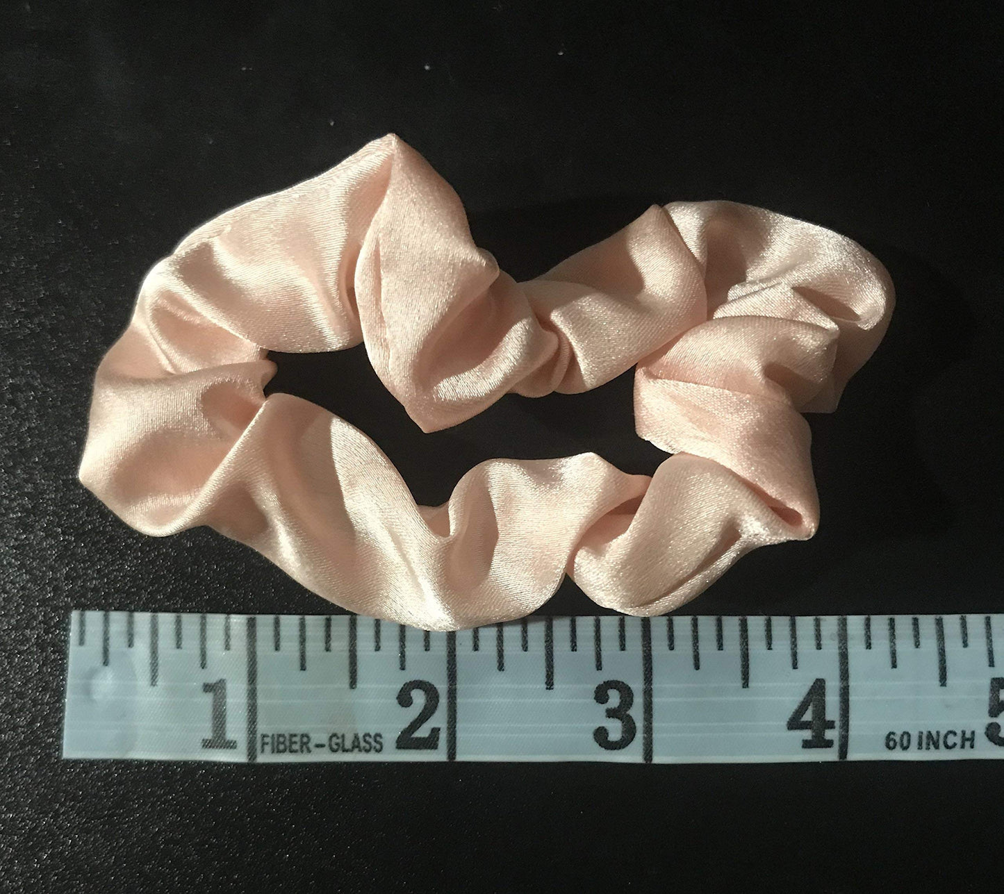 Kitsch Satin Scrunchies, Softer than Silk, Hair Scrunchies for Frizz Prevention, Satin Hair Ties for Breakage Prevention and Gentle Style Preservation, Sleep and Night Scrunchie, 5 Pack, Blush