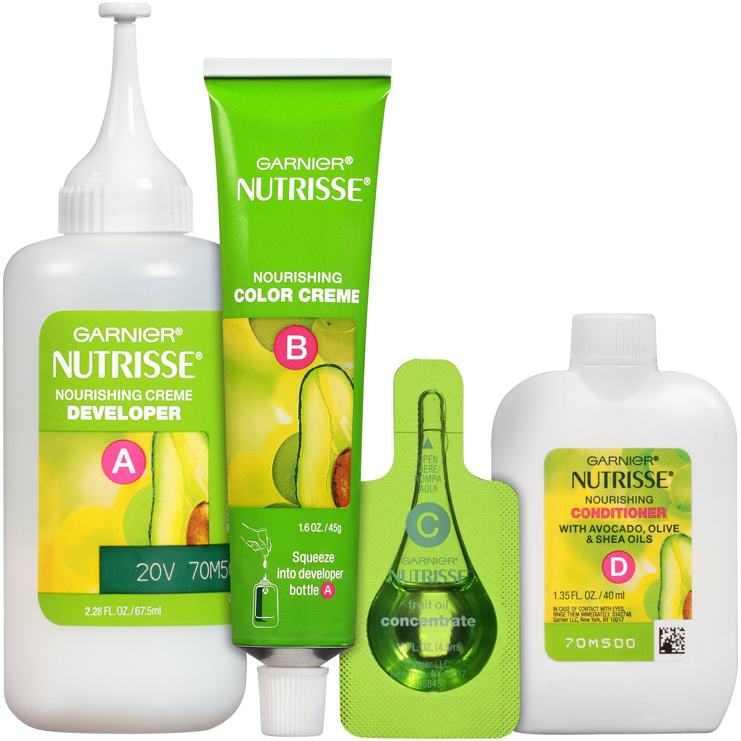 Garnier Nutrisse Nourishing Hair Color Creme, 56 Medium Reddish Brown (Sangria) (Packaging May Vary)