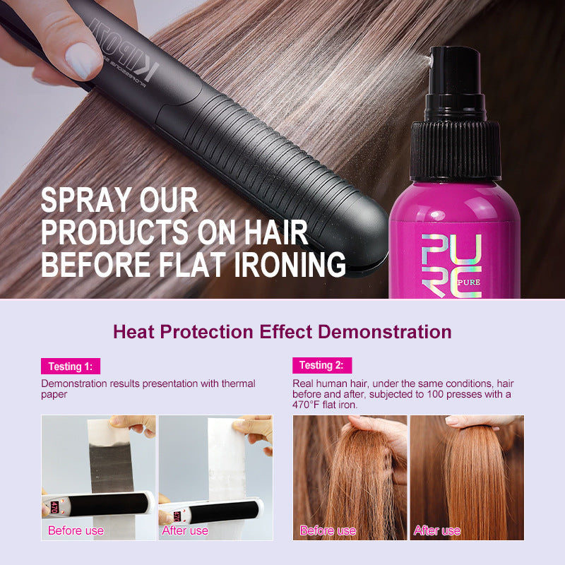 Hot Dye Moisturizing Hair Care Anti-frizz Injury Spray