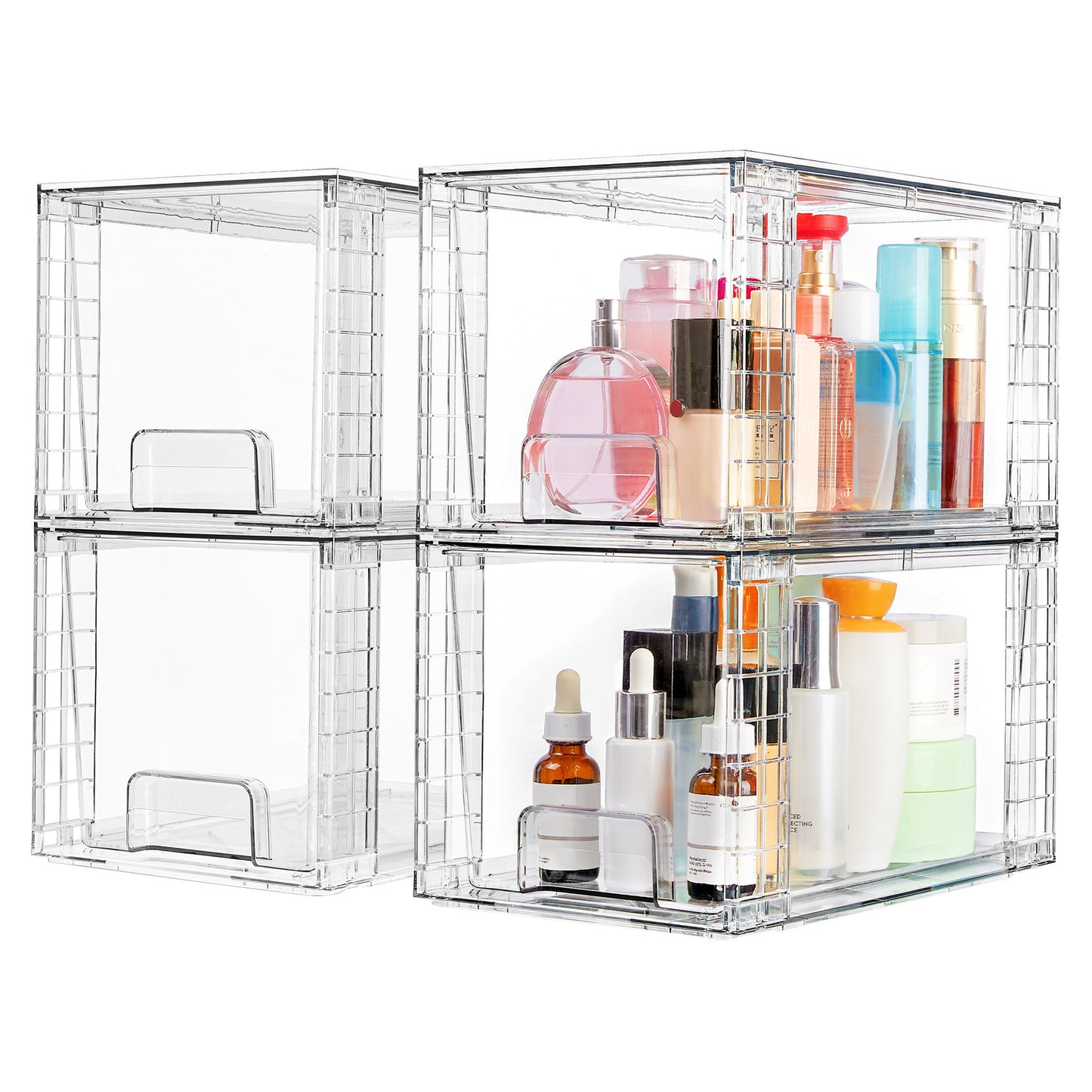 Removable Cosmetics Modern Simplicity Storage Box
