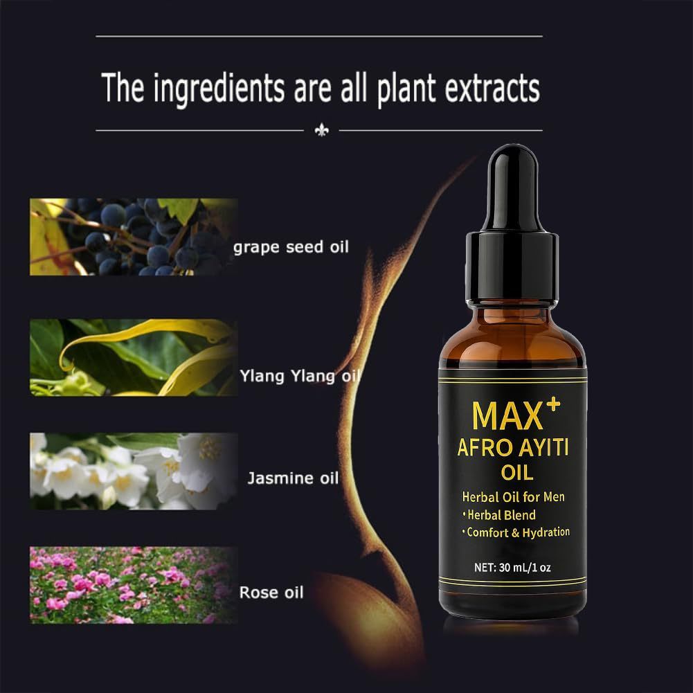 Spot Trineh Max Afro Ayiti Oil Men's Body Care Drops
