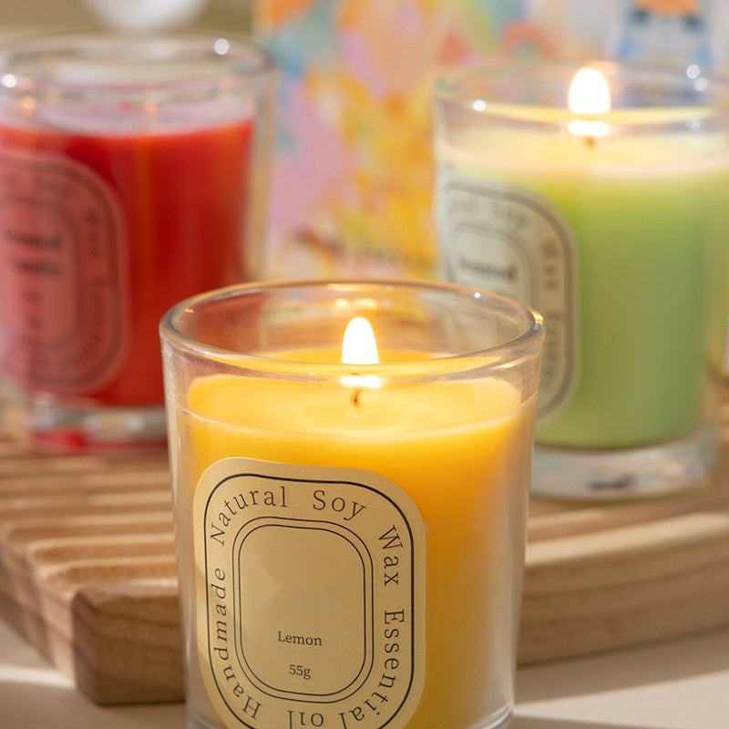 Dopamine Color Glass Aromatherapy Candle