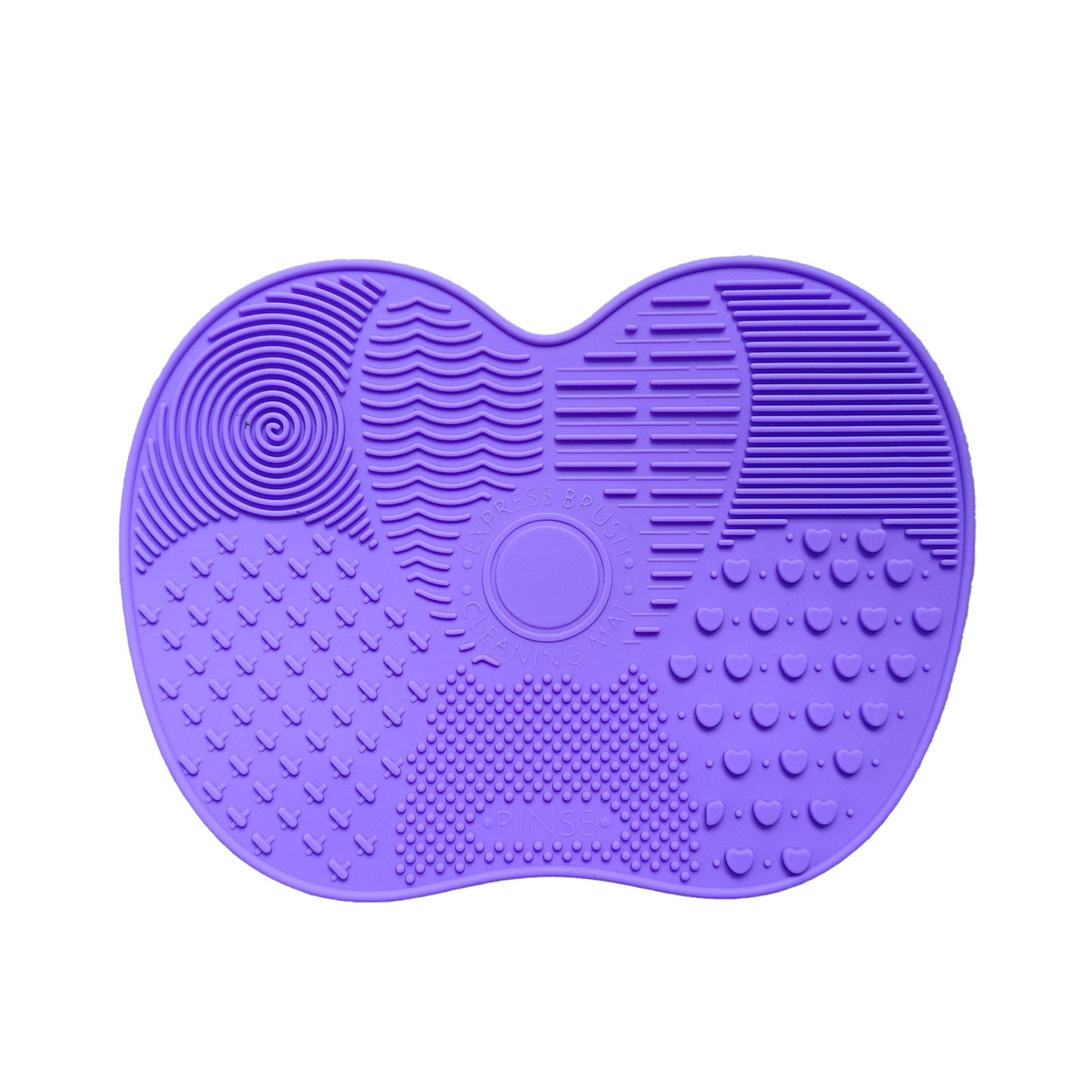 Professional Silicone Makeup Brush Cleaner Mat With Suction Cups - Portable Washing Pad For Deep Cleaning Cosmetic Brushes. Features Textured Surfaces & Strong Adhesion. 6 Color Options Available