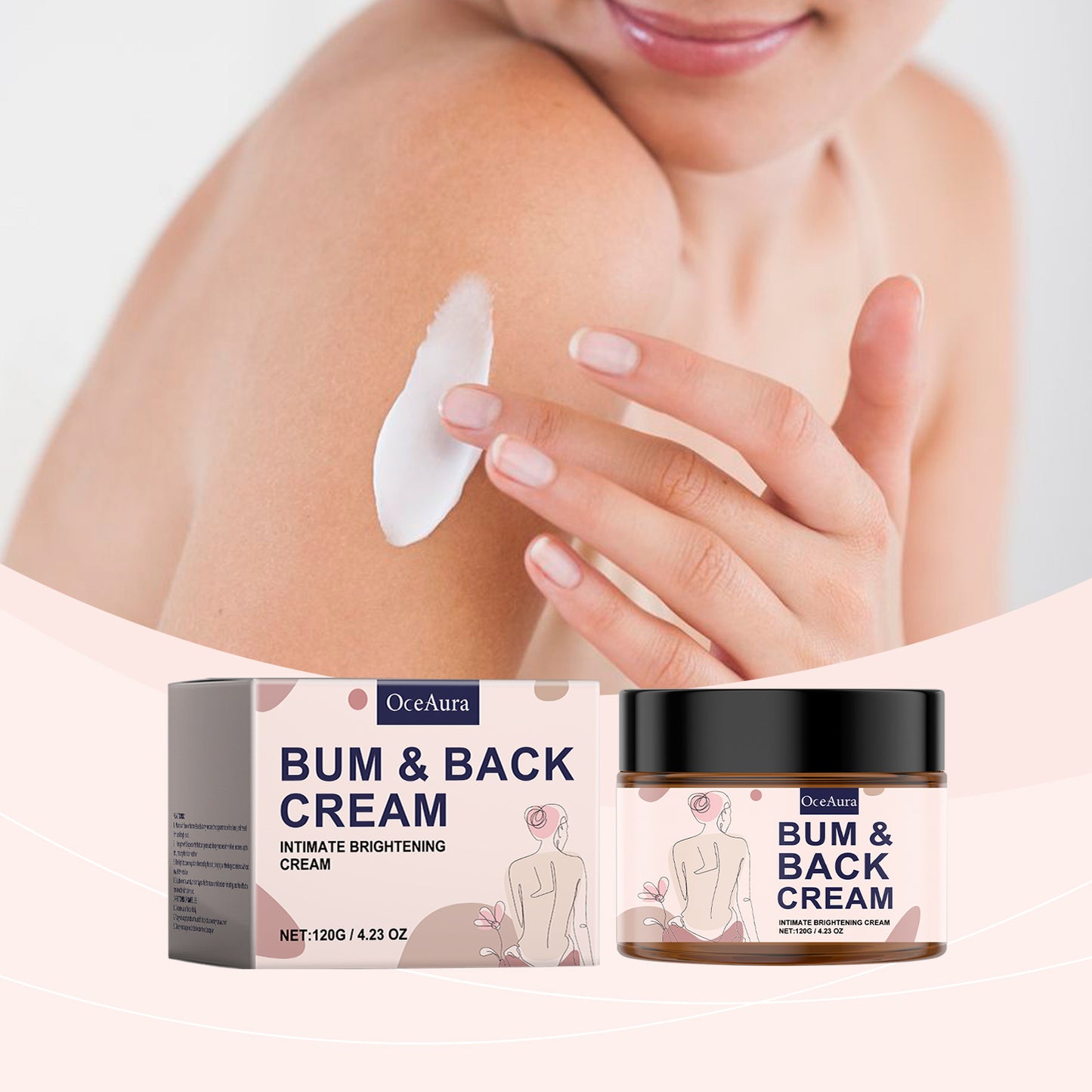 Nourishing Care Body Skin Uniform Skin Color Hip Back Hydrating Moisturizing Cream