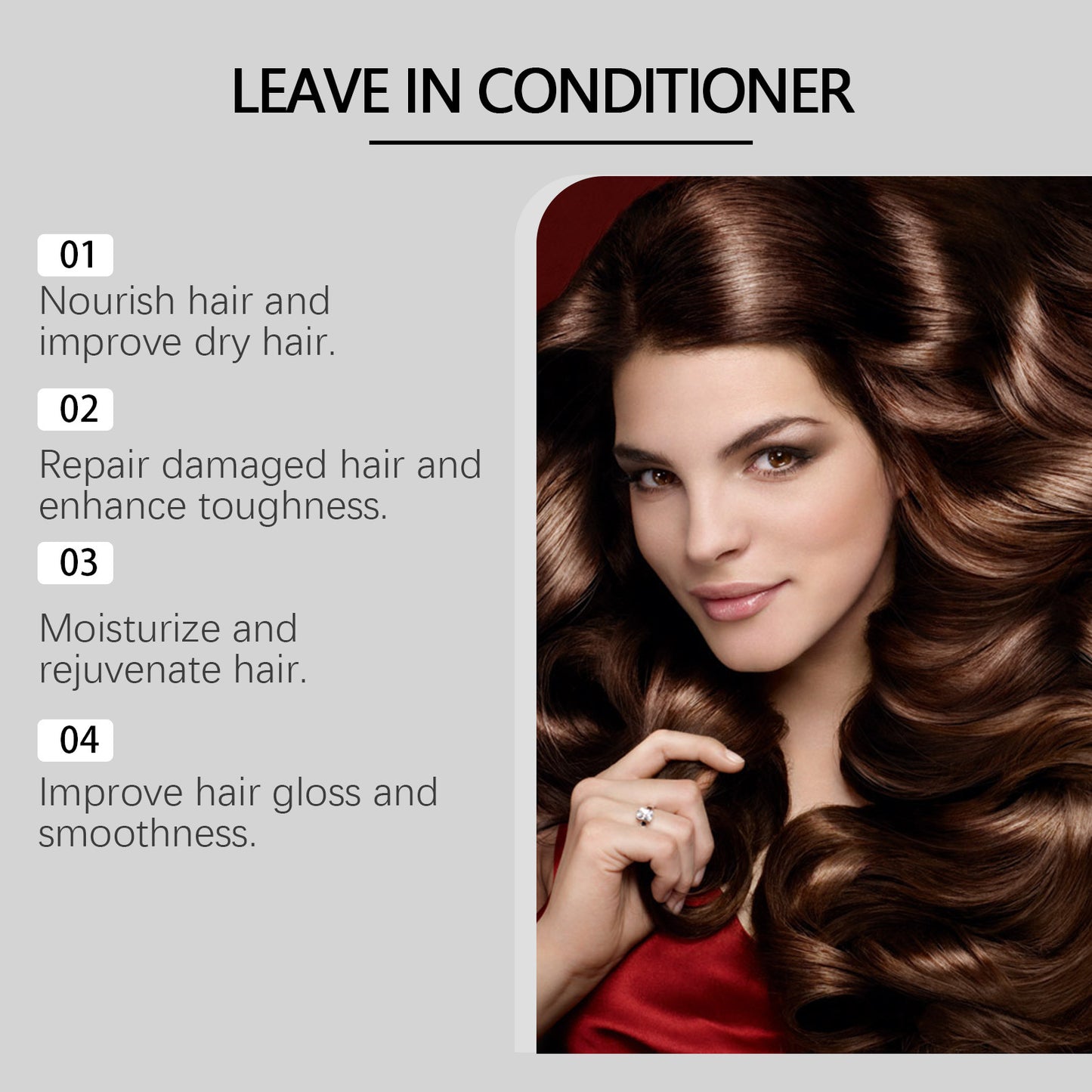 Improve Dry And Manic Hair Care Nourishing Hair Brightening And Soft