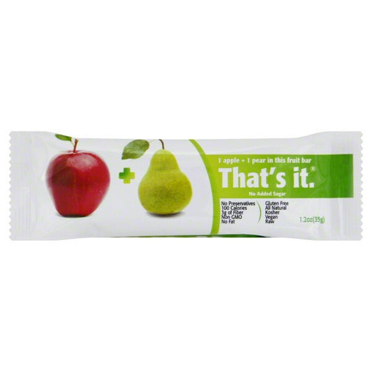 That's It Apple Pear Fruit Bar (12x1.2 Oz)
