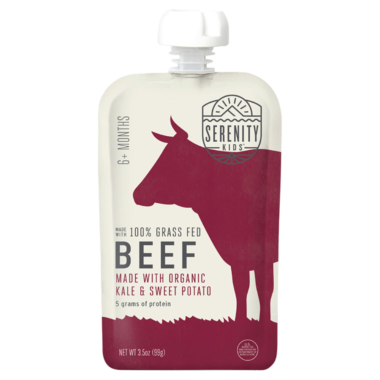 Og3 serkid beef/kale/pot ( 6 x 3.5 oz   )