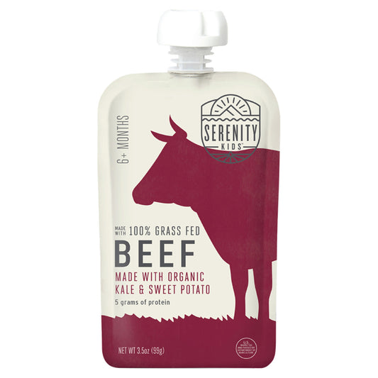 Og3 serkid beef/kale/pot ( 6 x 3.5 oz   )