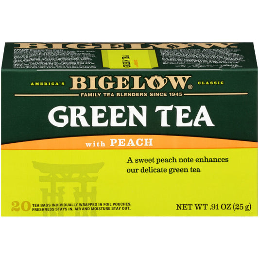Bigelow Green Tea with Peach (6x20 EA)