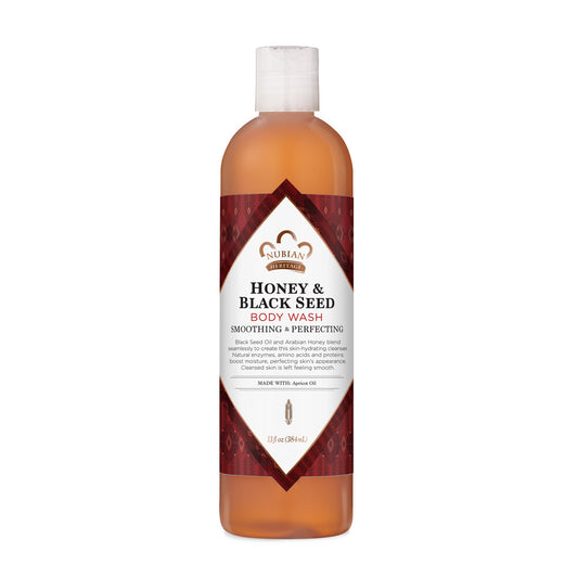 Nubian Heritage Honey/Blck Sd Bdyws (1x13OZ )