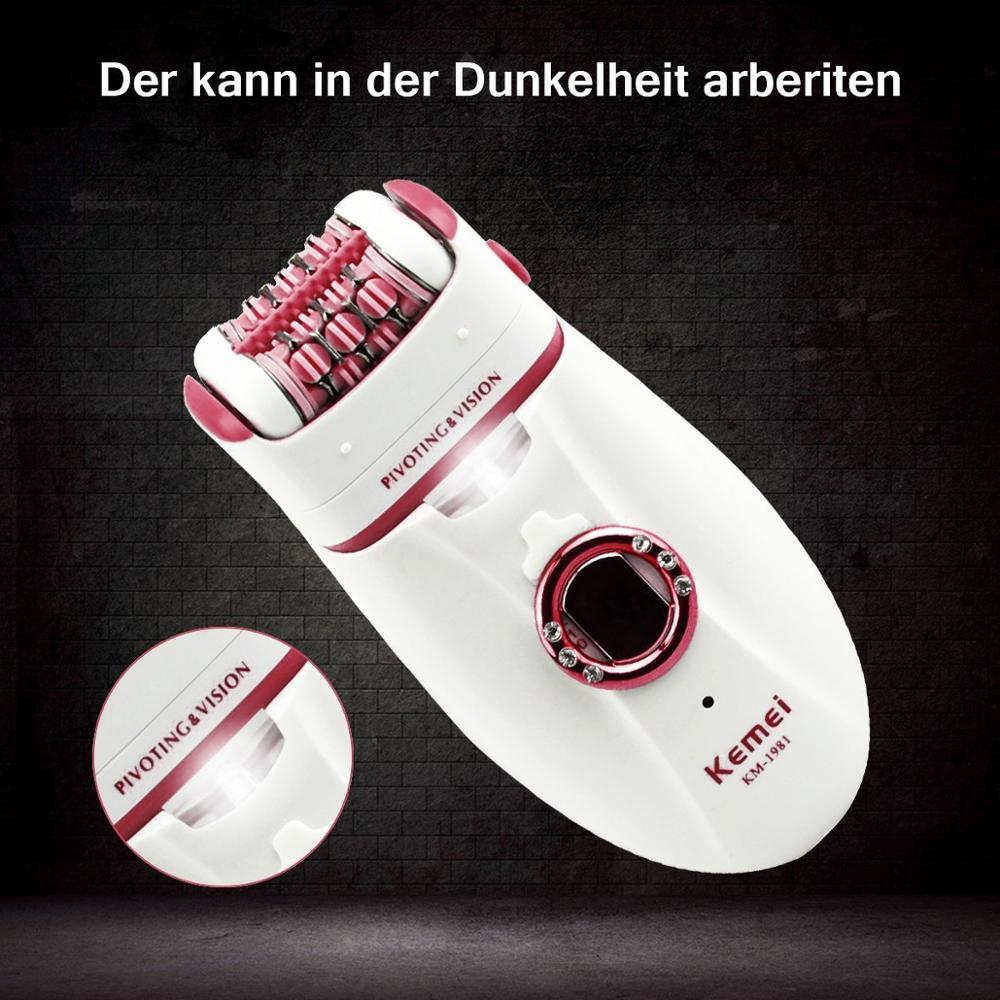 Cross-border Kemei New Electric Lady Epilator Epilator KM-2668 Shaver