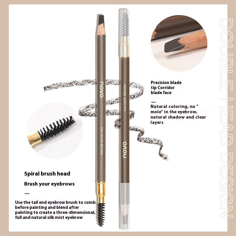Natural Shaping Machete Double Headed Eyebrow Pencil