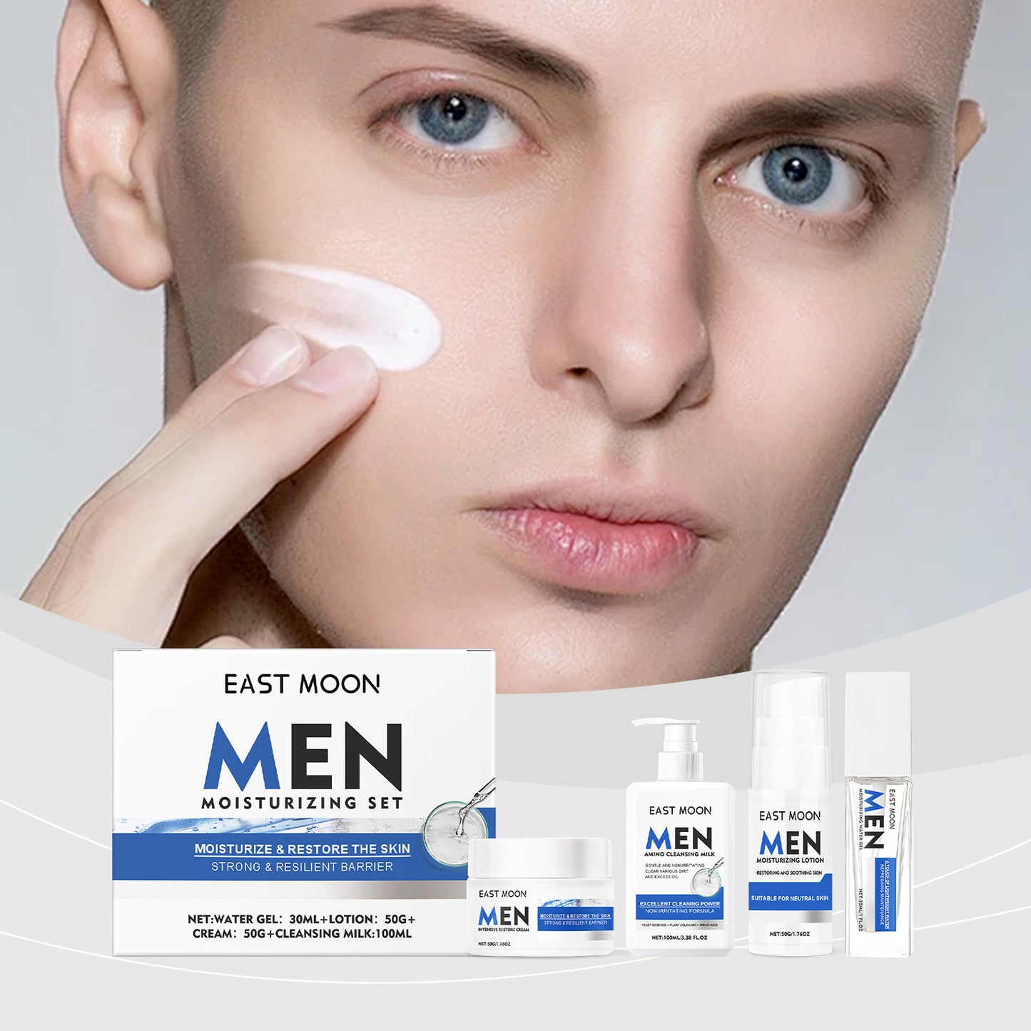 Men's Moisturizing Suit Moisturizing And Soothing