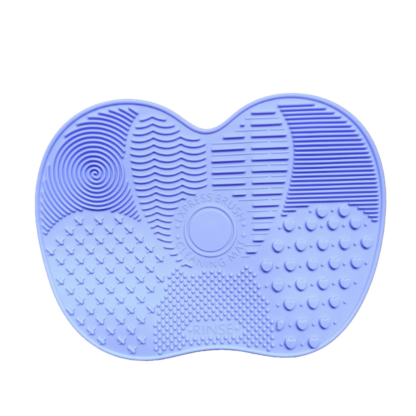 Professional Silicone Makeup Brush Cleaner Mat With Suction Cups - Portable Washing Pad For Deep Cleaning Cosmetic Brushes. Features Textured Surfaces & Strong Adhesion. 6 Color Options Available