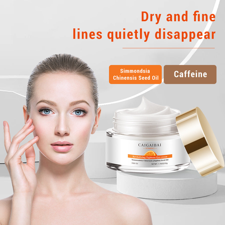 Women's Moisturizing Eye Cream.Simmondsia Chinensis Seed Oil And Caffeine