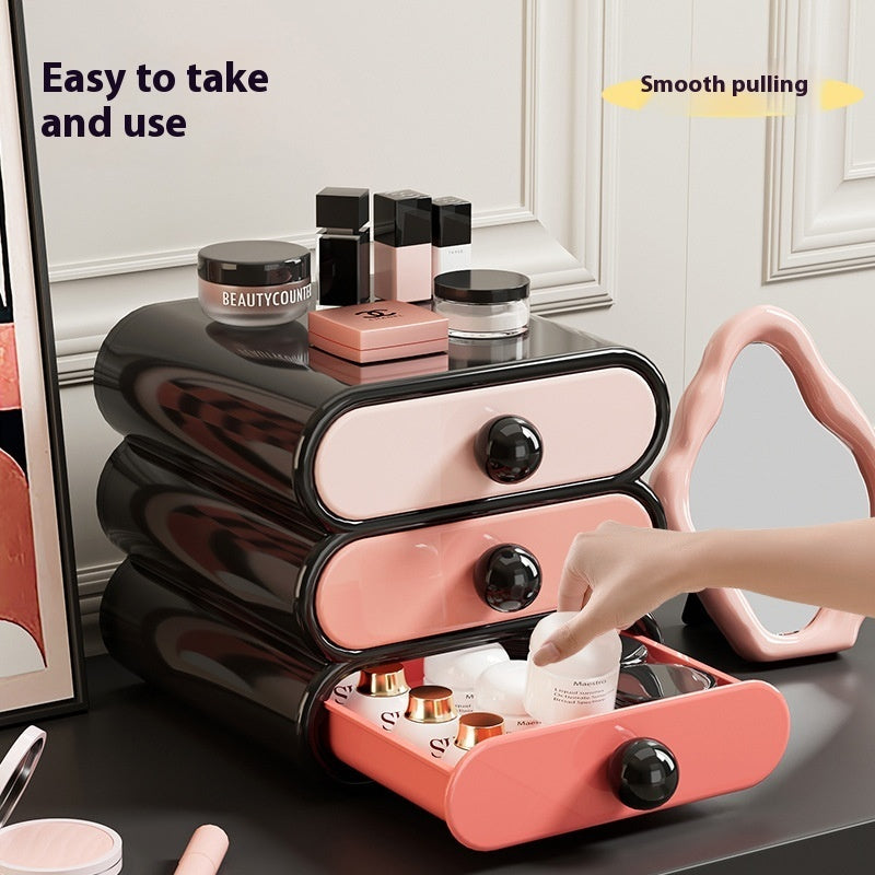 Cosmetics Household Dressing Table Storage Cabinet