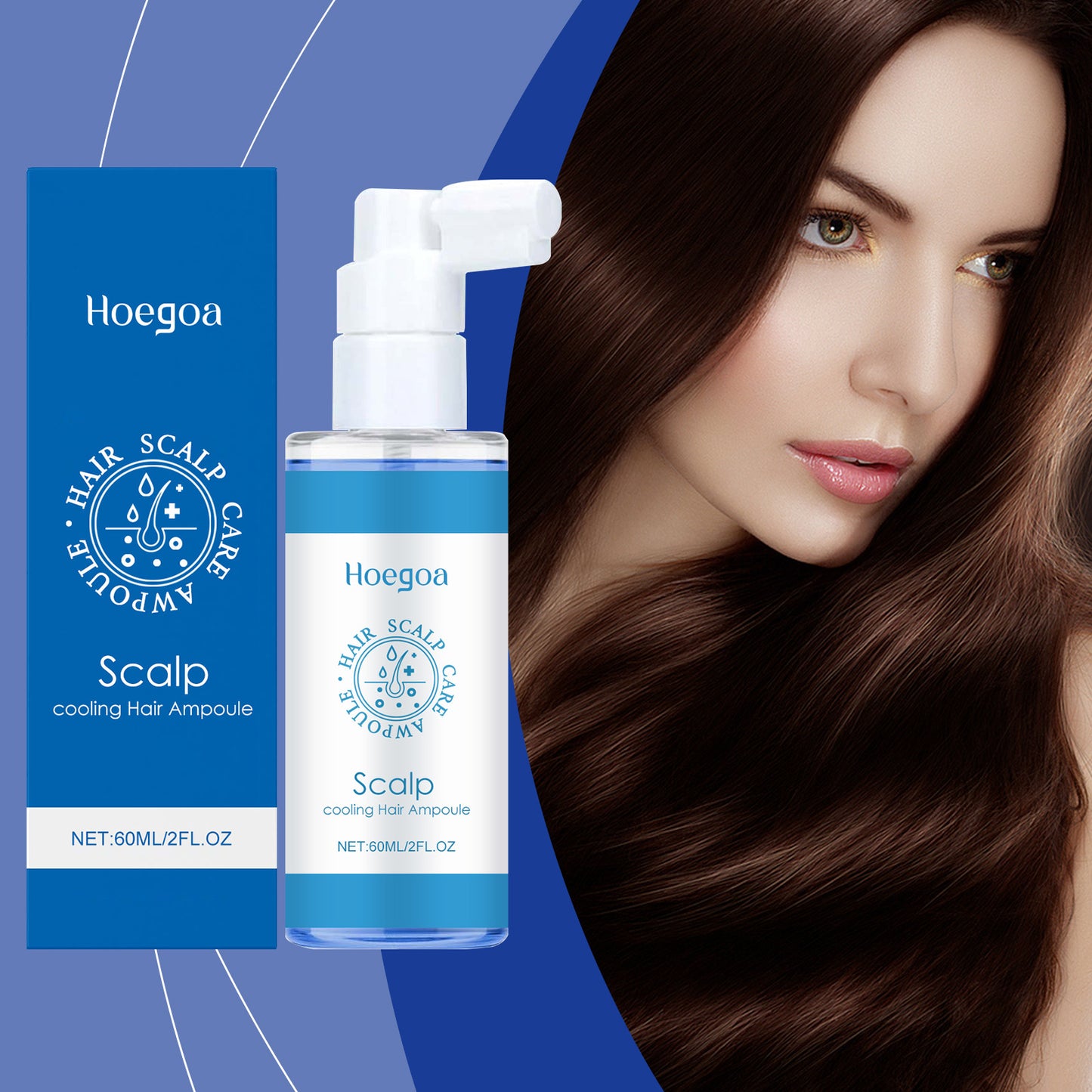 Gentle Nourishing Scalp Strong Hair Soft And Shiny Hair Care Spray