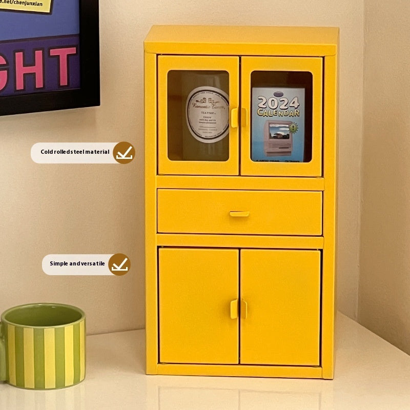 Mini Desktop Cosmetics Jewelry Storage Box