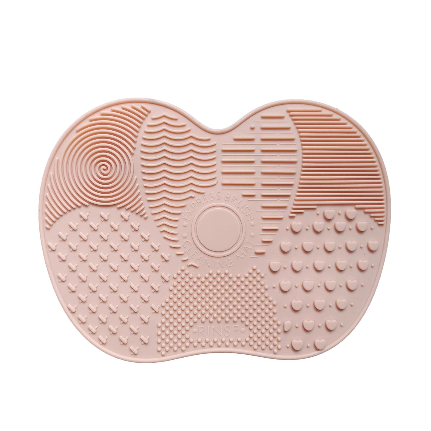 Professional Silicone Makeup Brush Cleaner Mat With Suction Cups - Portable Washing Pad For Deep Cleaning Cosmetic Brushes. Features Textured Surfaces & Strong Adhesion. 6 Color Options Available