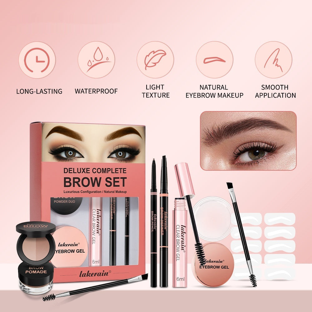 Full Set Of Eyebrows Suit Eyebrow Pencil Natural Suit