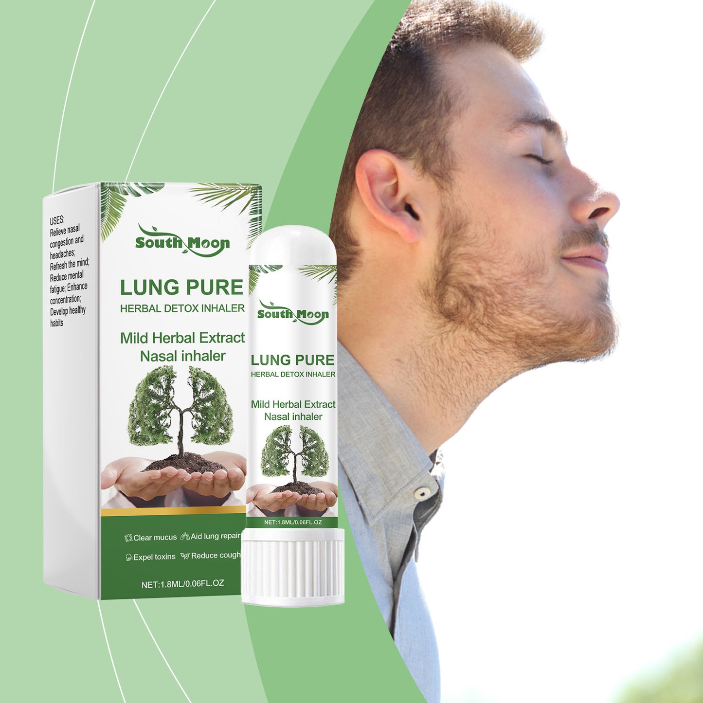 SouthMoon Herbal Body Care Nasal Aspiration Mild Relieve Discomfort