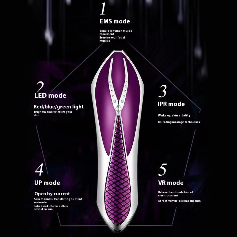 Lifting And Tightening Household Color Light Micro-current Beauty Instrument