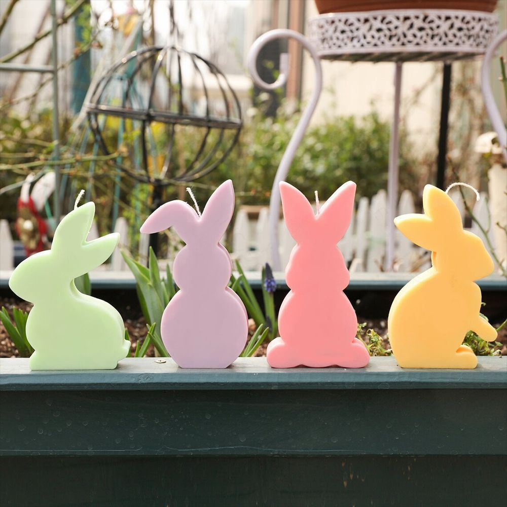 Cute Rabbit Silicone Candle Mould