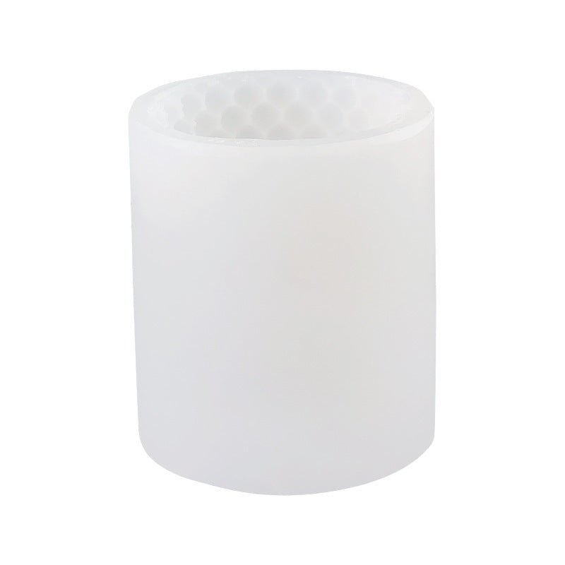 Cylindrical Aromatherapy Candle Silicone Mold