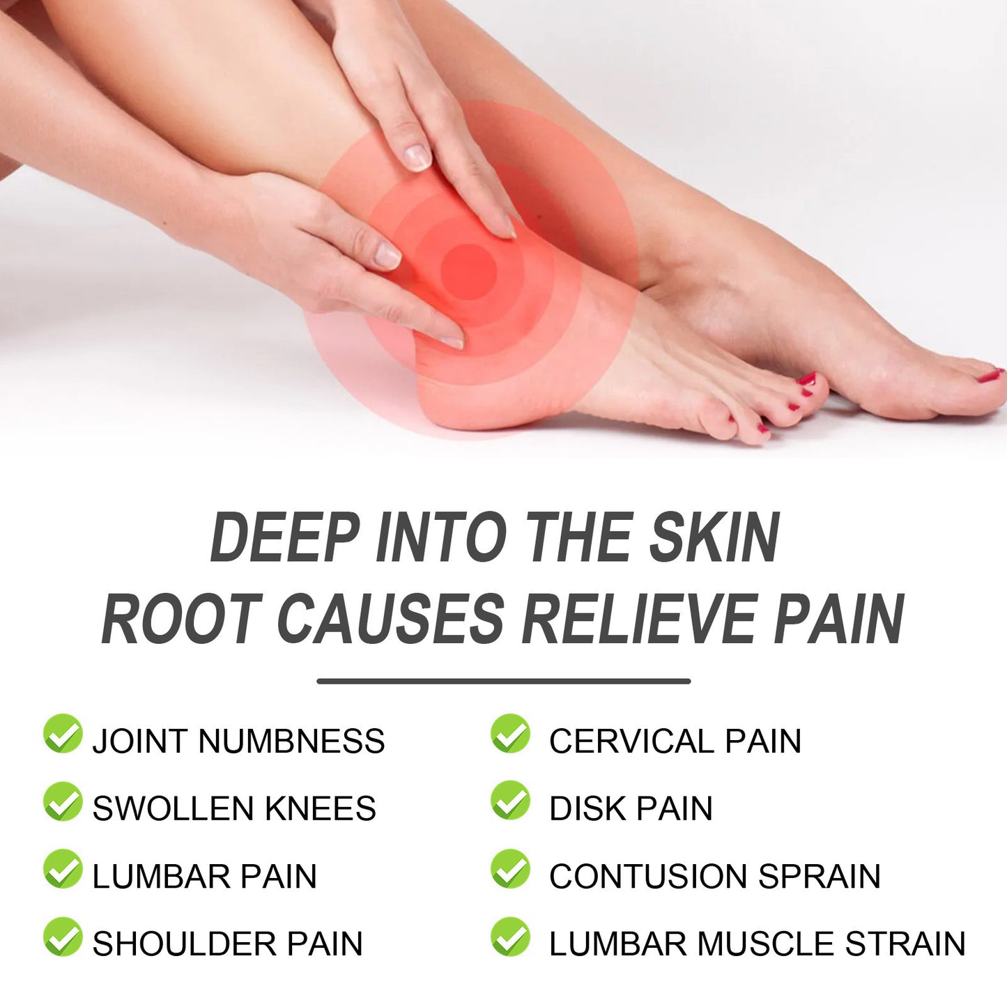 Relieve Shoulder, Neck, Lumbar And Ankle Joint Pain Body Massage Care Ball