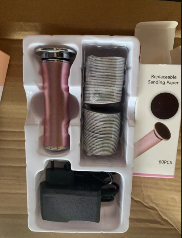 Electric Foot Grinder Calluses Removing Pedicure Device Kit