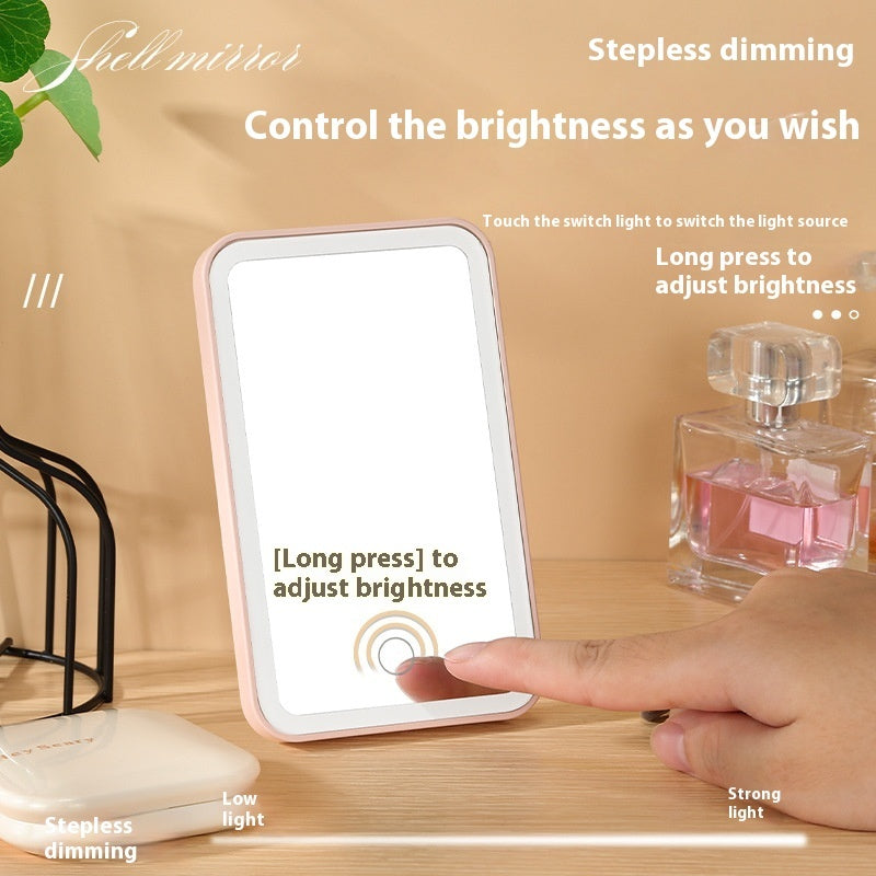 Car Portable Cosmetic Mirror LDE Makeup Mirror