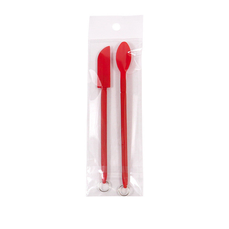 Cosmetic Silicone Spatula Mini Retractable Extended