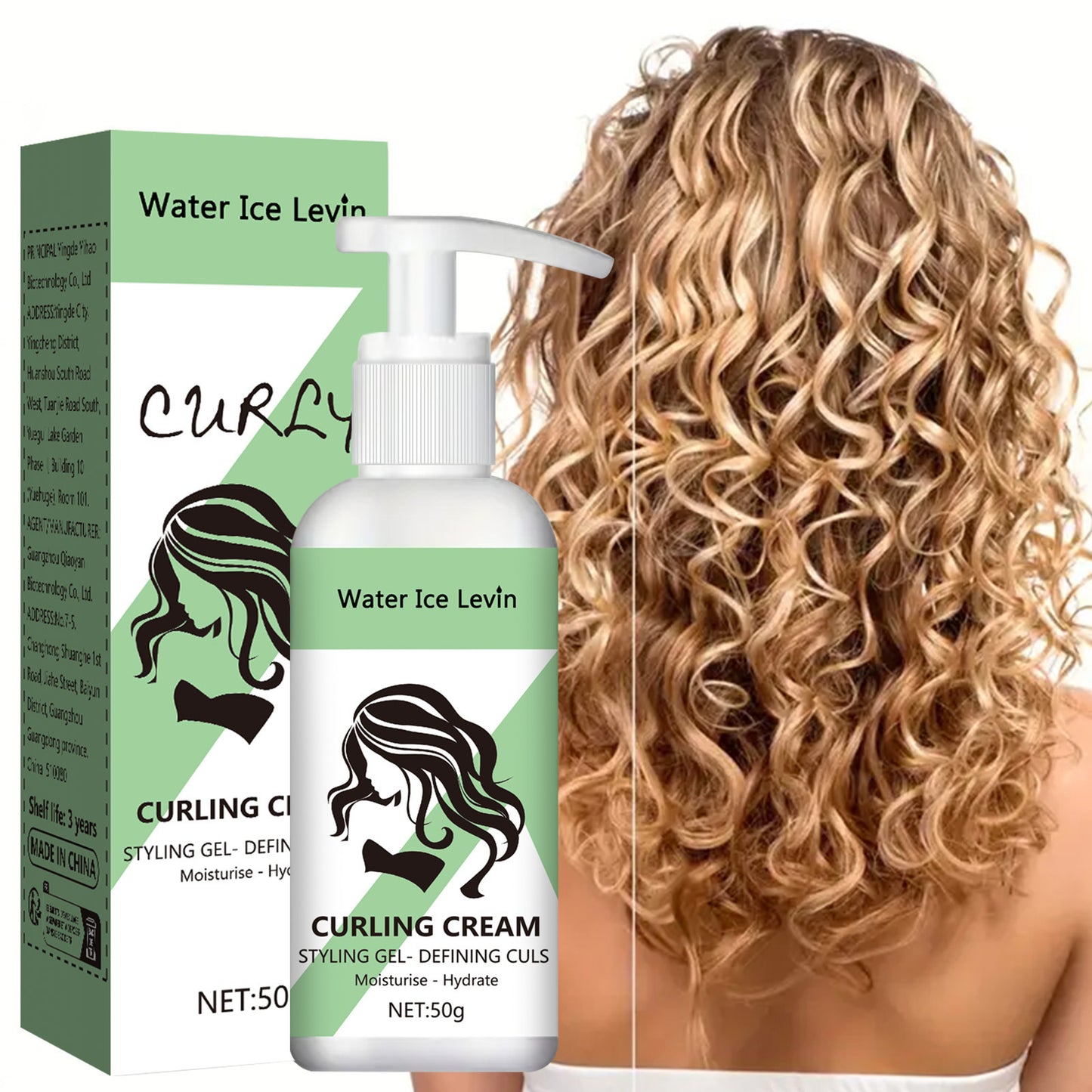 Hair Care Moisturizing Fluffy Long-lasting Styling Elastin