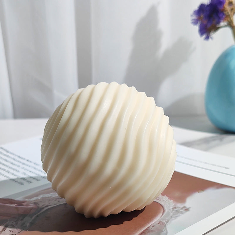 Water Ripple Ball Candle Mould
